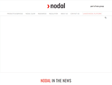 Tablet Screenshot of nodalexchange.com